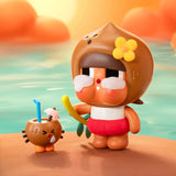 Genuine Pop Mart Crybaby Coconut Figure - Brown Brown Mythical - Tophatter Daily Deals