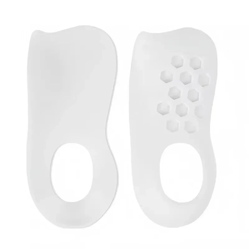 Orthotic Arch Support Insoles For Flat Feet Sneakers Plantar Fascia Insole White - Tophatter Daily Deals