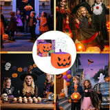 Pumpkin Bubble Machine Halloween 2025 With Lights Sound - Tophatter Daily Deals