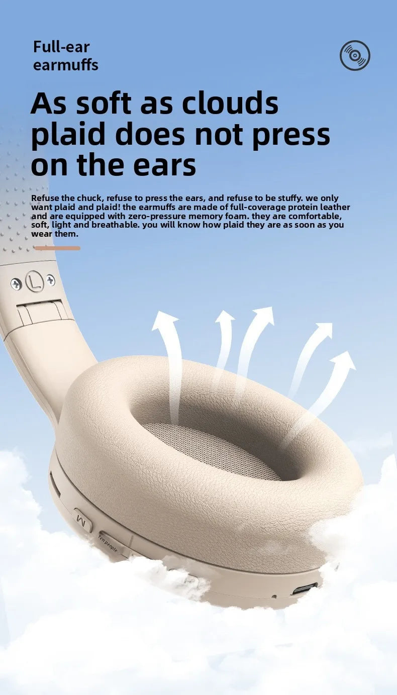 Wireless Bluetooth Headphones Over Ear Noise Cancelling - Tophatter Daily Deals