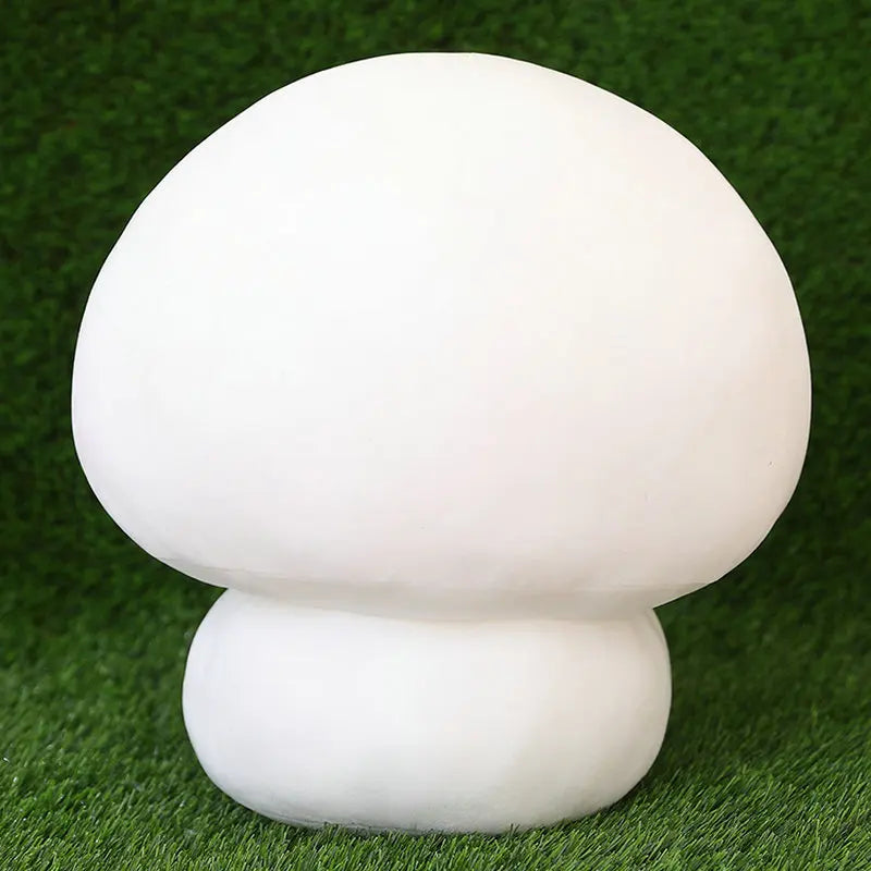 Mushroom Plush Toy Shiitake Mushroom Super Mario Level Up White Mushroom Food - Tophatter Daily Deals