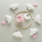 Baby Crib Mobile Wooden Nursery Newborn Sensory Toys - Tophatter Daily Deals