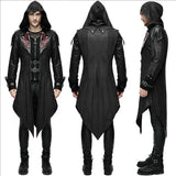 Medieval Assassin Hooded Jacket Costume Halloween 2025 - Tophatter Daily Deals