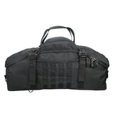 Tactical Molle Sport Travel Duffel Bag Black Duffel Bags - Tophatter Daily Deals