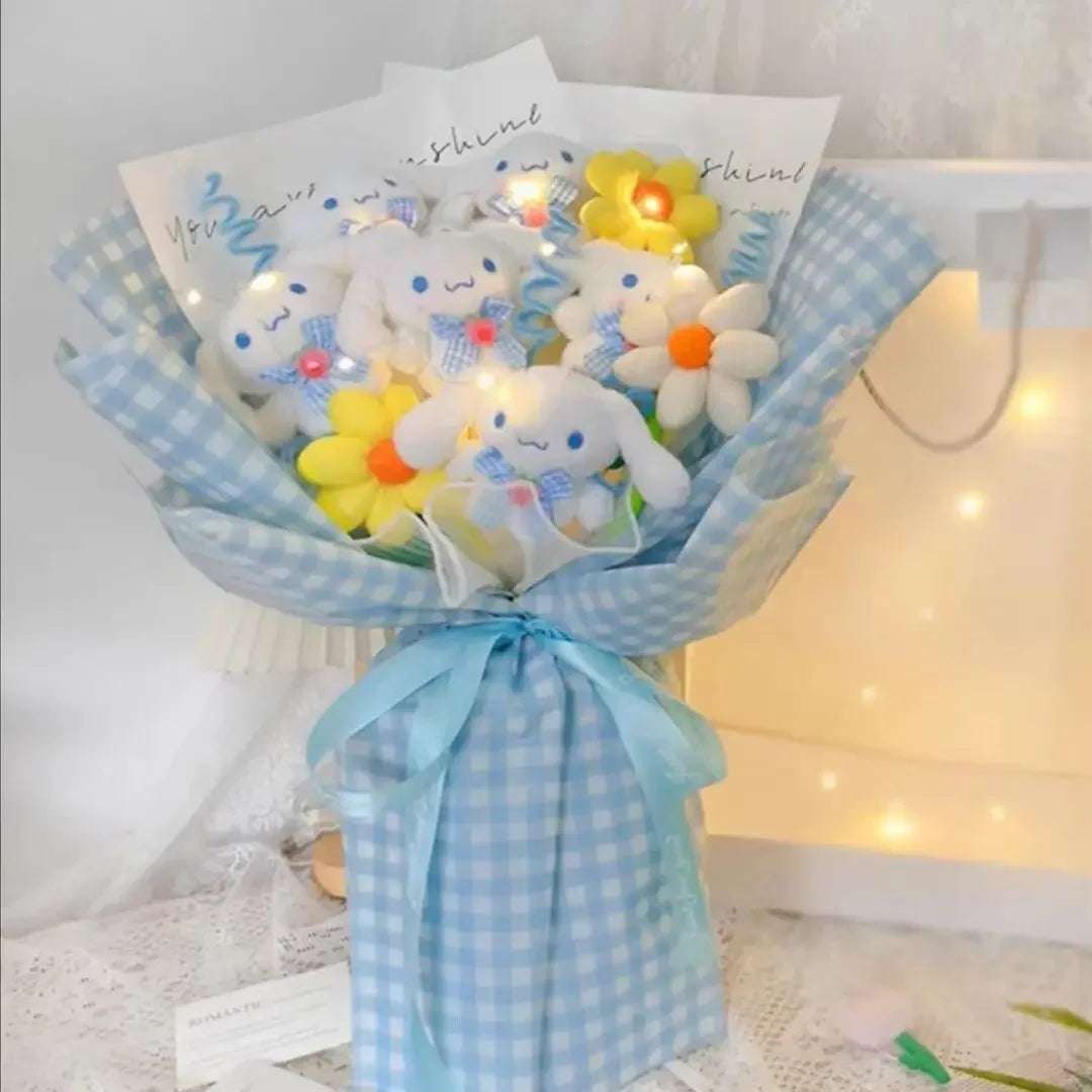 Sanrio Kuromi Plush Toy Bouquet Flowers - Tophatter Daily Deals