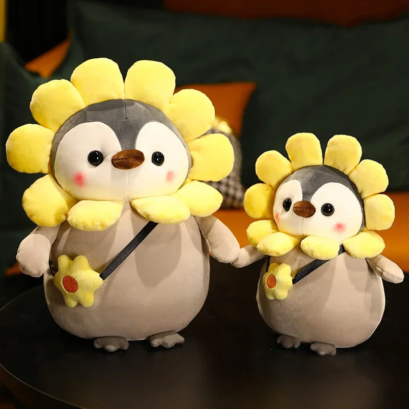 Penguin Dinosaur Sunflower Plush Toy Animals - Tophatter Daily Deals