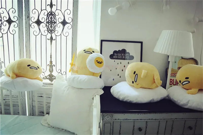 Sanrio Gudetama Plush Pillow Food - Tophatter Daily Deals