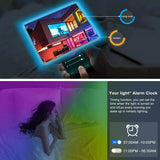 RGB LED Strip Lights 2835 App Music Sync Ambient Decor - Tophatter Daily Deals