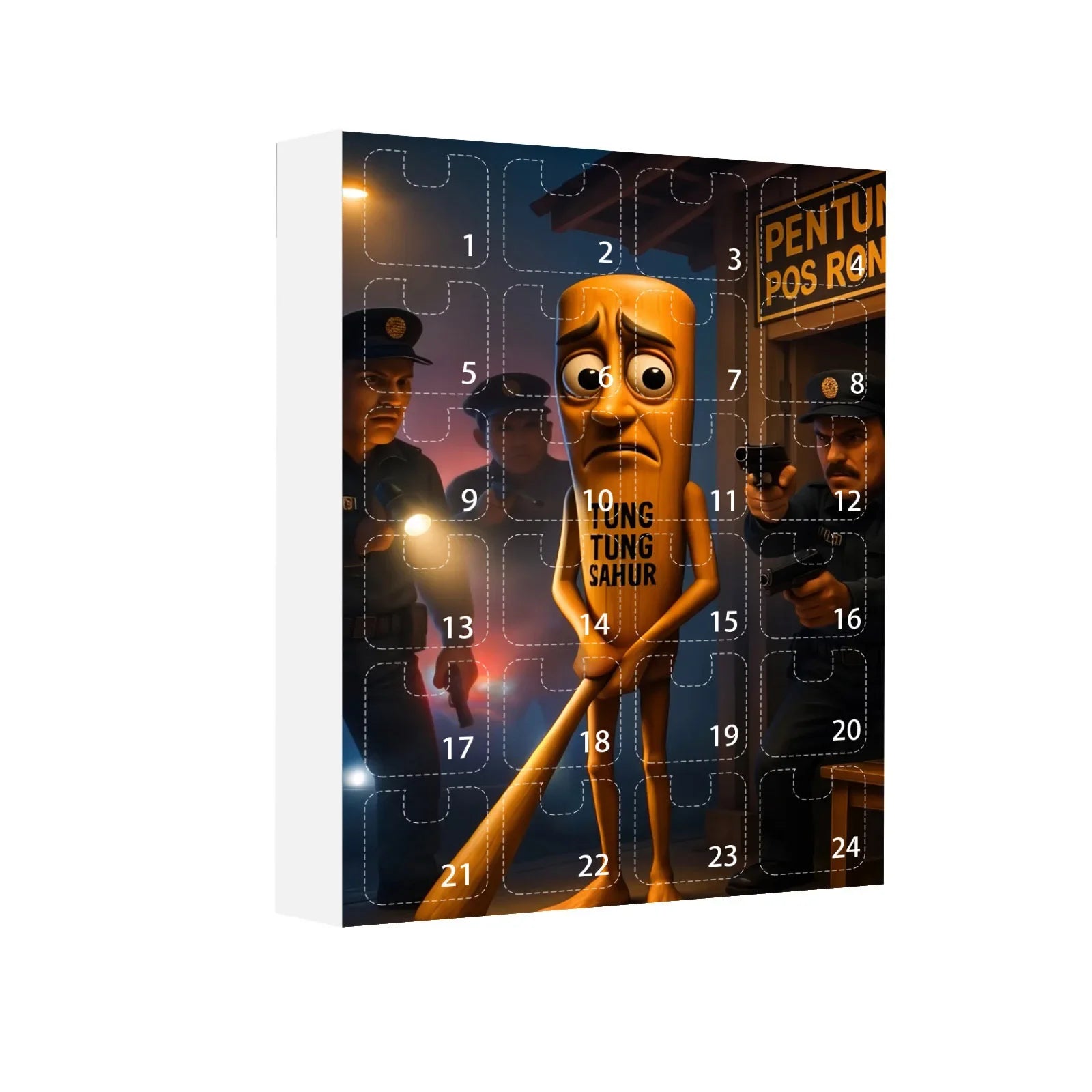 Advent Calendar 24 Day Italian Brainrot Christmas Keepsake - Tophatter Daily Deals