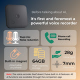 AI Voice Recorder 64GB With Transcription And Translation - Tophatter Daily Deals