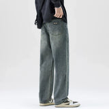 Heavyweight Men's Jeans - Loose Straight, Cotton Street Nostalgic colors - Tophatter Daily Deals