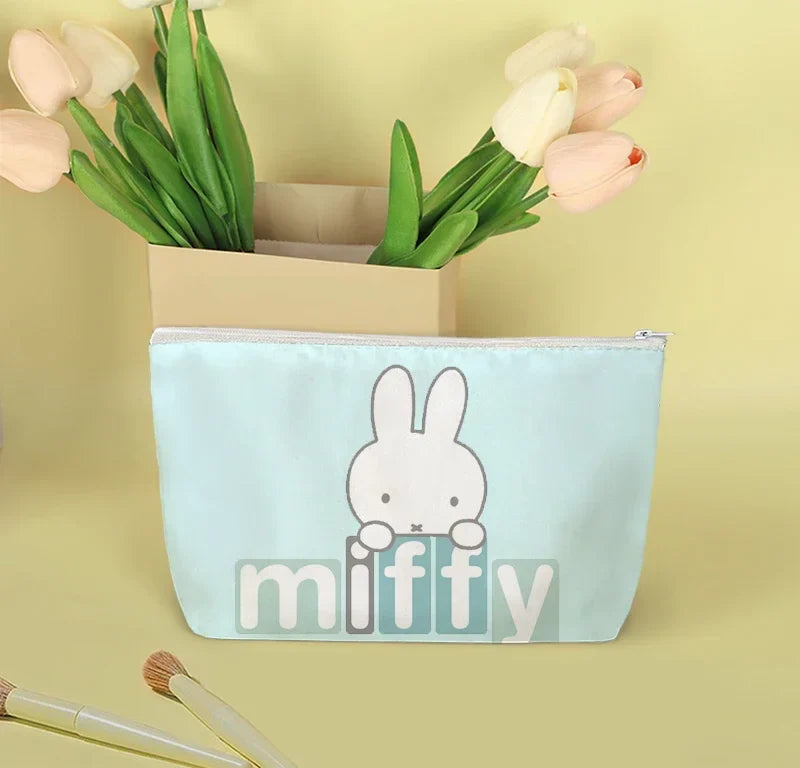 MIffy Makeup Bag Teal Animals - Tophatter Daily Deals