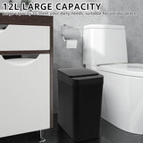 Touchless Automatic Trash Can 12L Sensor Kitchen - Tophatter Daily Deals
