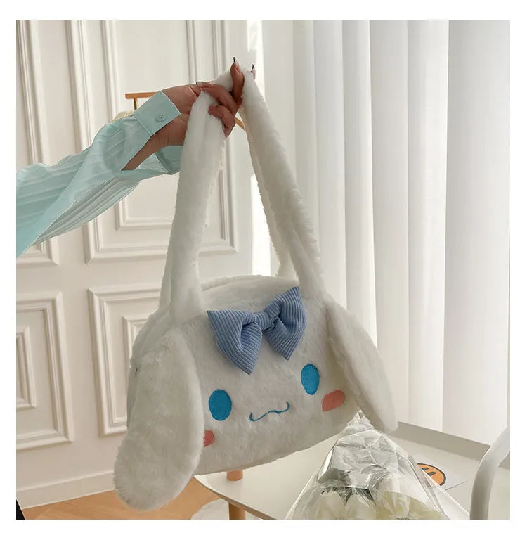 Sanrio Plush Cinnamoroll My Melody Kuromi Tote Shoulder Bag Anime - Tophatter Daily Deals