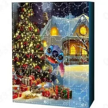 Advent Calendar Stitch Mini Figures 24 Days Christmas I - Tophatter Daily Deals