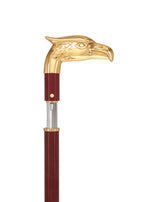 Custom RC Swords Brass Eagle Handle Sword Cane – Mahogany Metal Shaft, 29" Blade Sword Canes - Tophatter Daily Deals