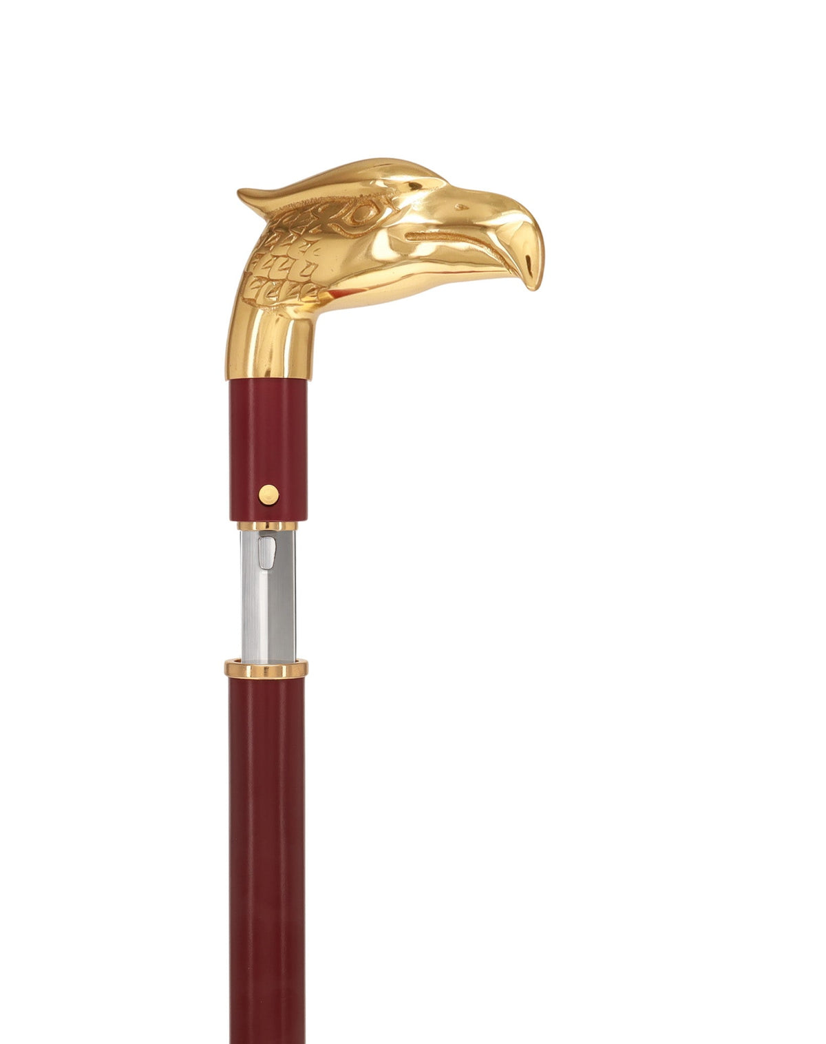 Custom RC Swords Brass Eagle Handle Sword Cane – Mahogany Metal Shaft, 29" Blade Sword Canes - Tophatter Daily Deals
