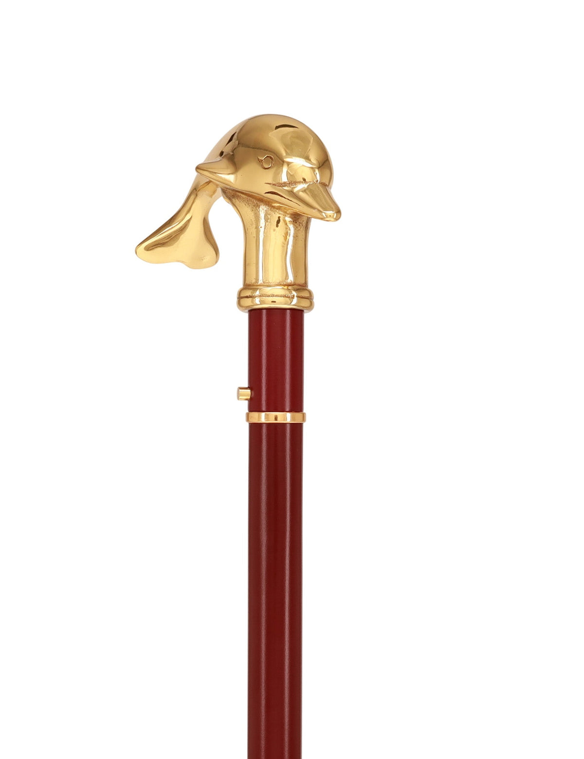 Custom RC Swords Brass Dolphin Handle Sword Cane – Mahogany Metal Shaft, 29" Blade Sword Canes - Tophatter Daily Deals