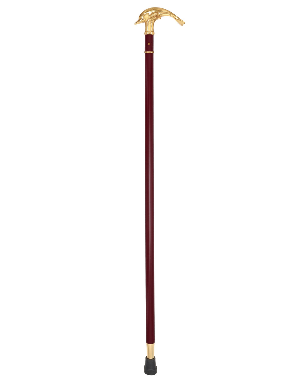 Custom RC Swords Brass Dolphin Handle Sword Cane – Mahogany Metal Shaft, 29" Blade Sword Canes - Tophatter Daily Deals
