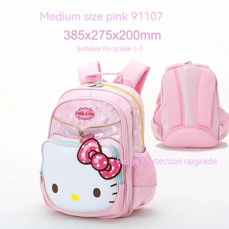 Sanrio Hello Kitty Students' Rucksack School Bag Medium (Pink) Anime - Tophatter Daily Deals