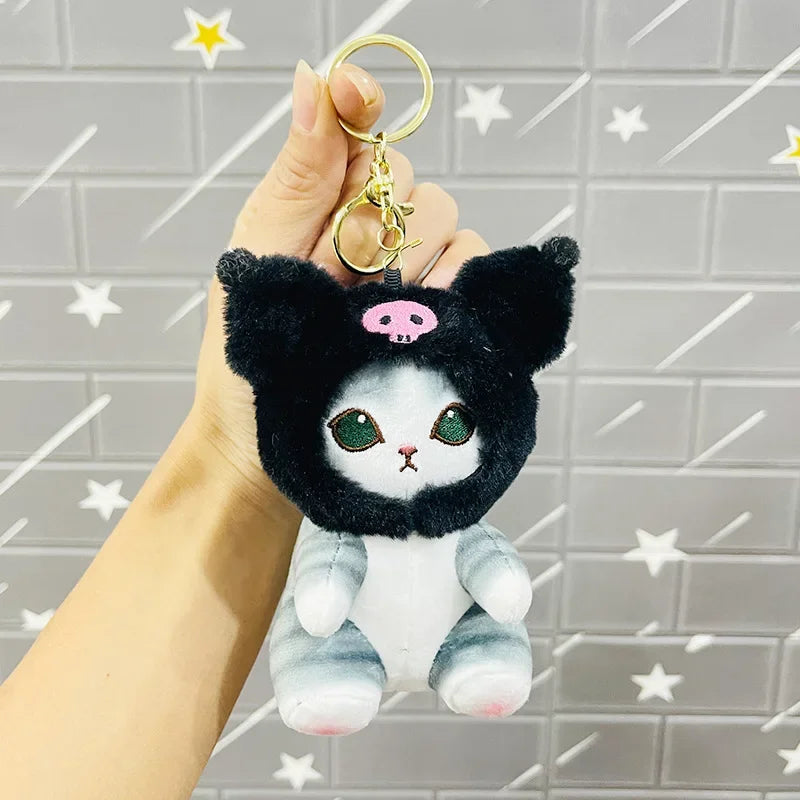 Sanrio x Mofusand Plush Keyring Set Animals - Tophatter Daily Deals