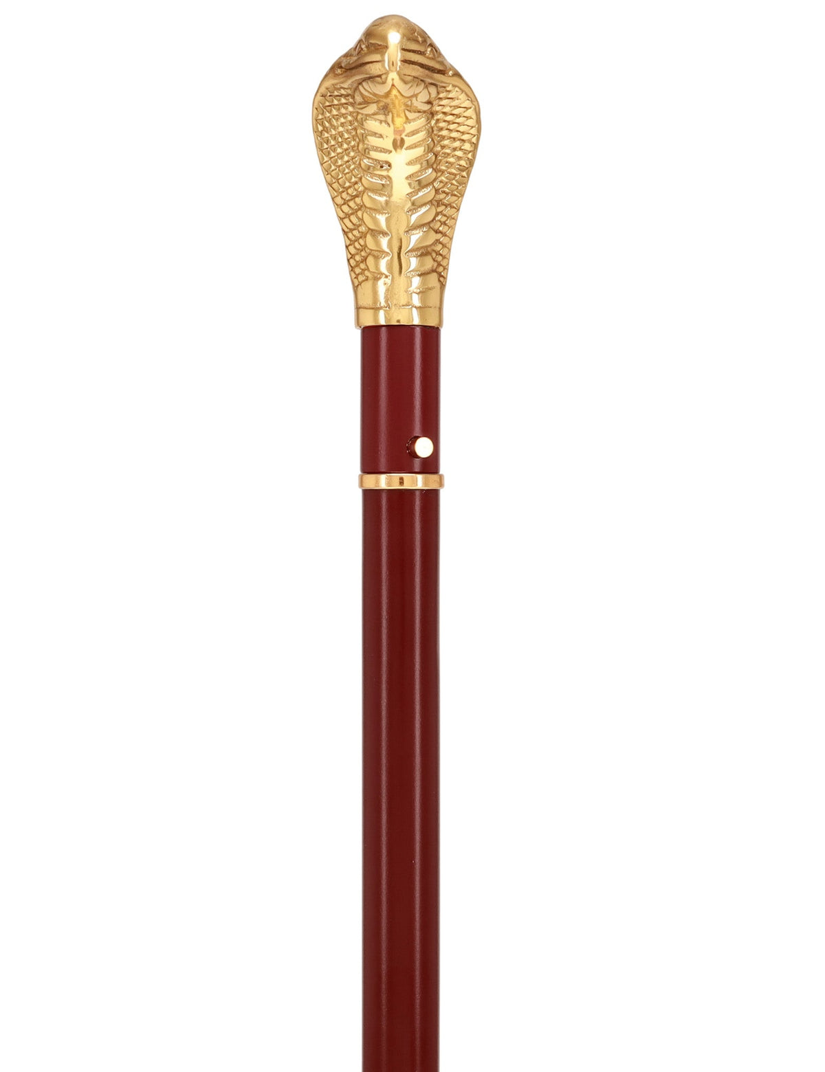 Custom RC Swords Brass Snake Handle Sword Cane – Mahogany Metal Shaft, 29" Blade Sword Canes - Tophatter Daily Deals
