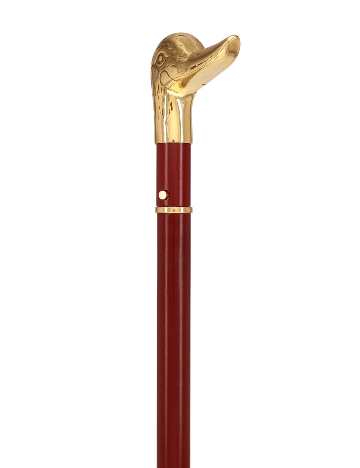 Custom RC Swords Brass Duck Handle Sword Cane – Mahogany Metal Shaft, 29" Blade Sword Canes - Tophatter Daily Deals