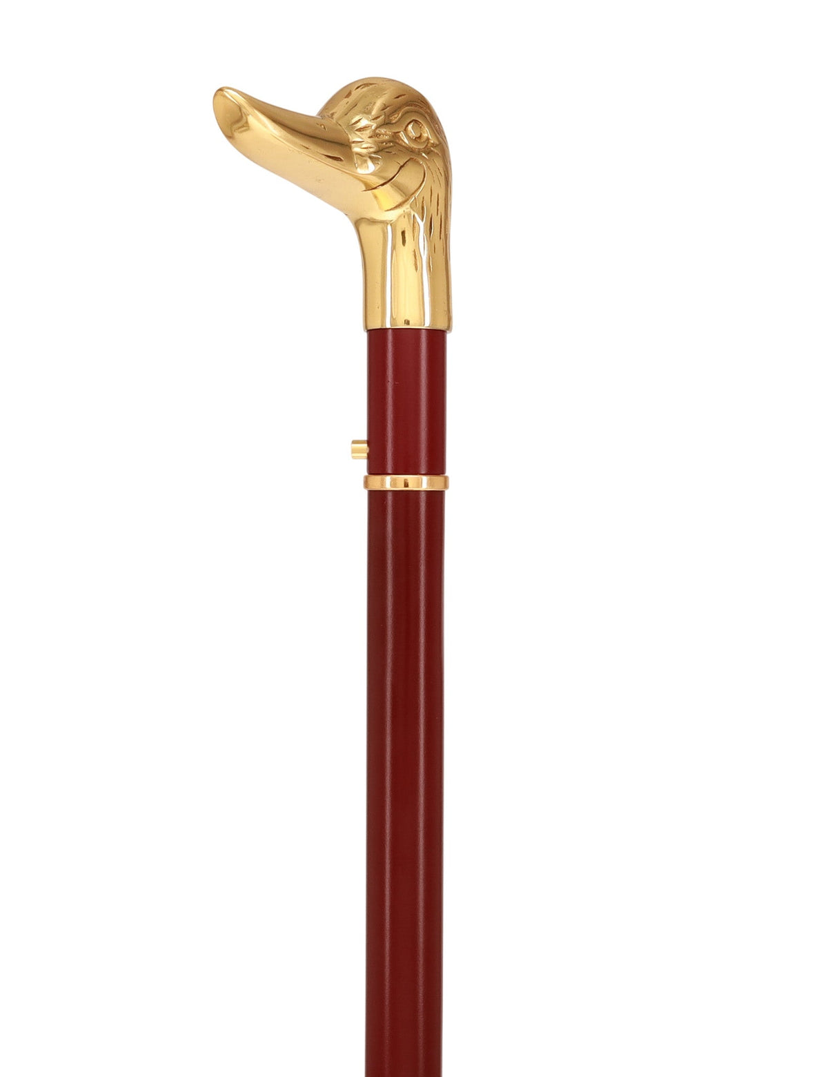 Custom RC Swords Brass Duck Handle Sword Cane – Mahogany Metal Shaft, 29" Blade Sword Canes - Tophatter Daily Deals