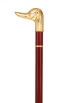 Custom RC Swords Brass Duck Handle Sword Cane – Mahogany Metal Shaft, 29" Blade Sword Canes - Tophatter Daily Deals