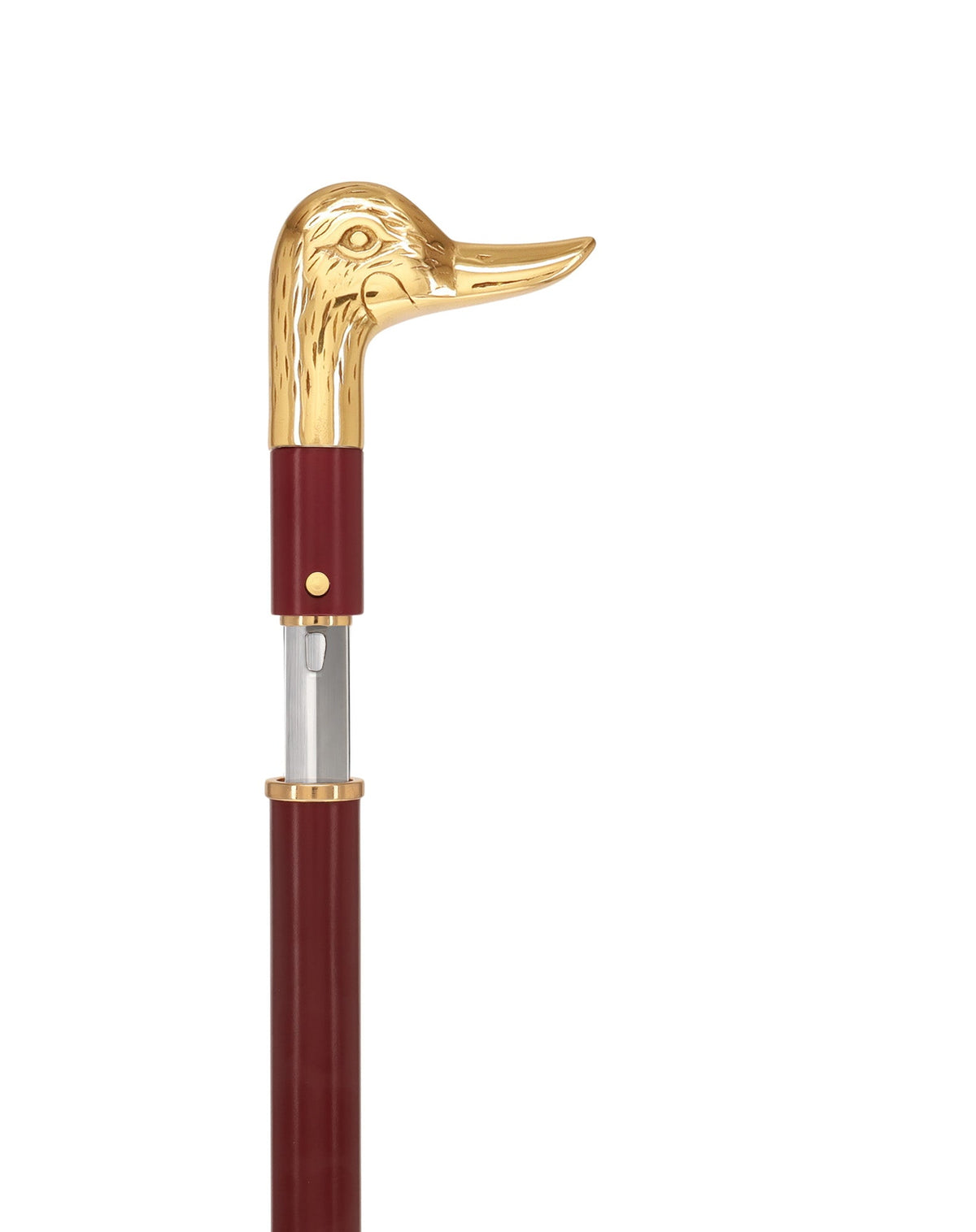 Custom RC Swords Brass Duck Handle Sword Cane – Mahogany Metal Shaft, 29" Blade Sword Canes - Tophatter Daily Deals