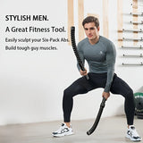 2PCS Arm Strength Training Bars Black Fitness - Tophatter Daily Deals