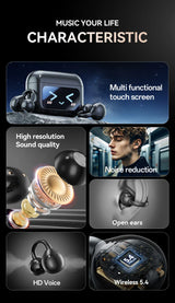 Wireless Translator Earbuds Touch Screen Case 144 Languages - Tophatter Daily Deals