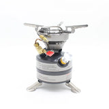 Liquid Fuel Camping Stove Oil-Burning Grey Camp Cooking - Tophatter Daily Deals