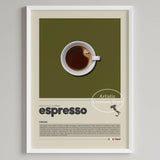 Coffee Wall Art Six Panel Minimalist Kitchen Cafe Decor 8 - Tophatter Daily Deals