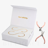 DIY Couple Bracelet Kit Valentine 2025 Eternal Gift - Tophatter Daily Deals