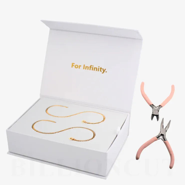 DIY Couple Bracelet Kit Valentine 2025 Eternal Gift - Tophatter Daily Deals