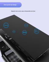 PC Case Glass Side ATX M ATX ITX Support 360mm Radiator - Tophatter Daily Deals