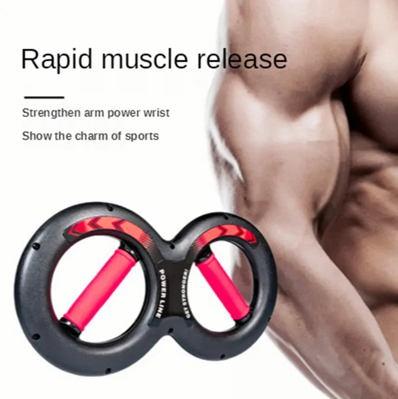 20KG 8-Word Hand Grip Strength Trainer Black Fitness - Tophatter Daily Deals