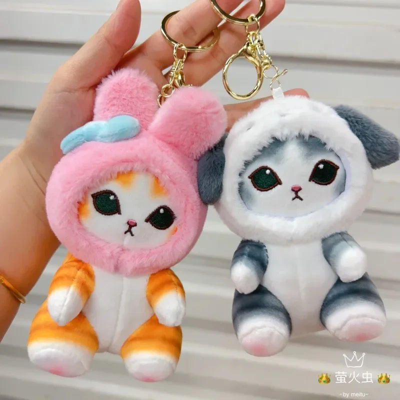 Sanrio x Mofusand Plush Keyring Set Animals - Tophatter Daily Deals