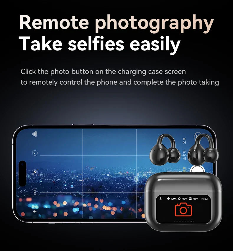 Wireless Translator Earbuds Touch Screen Case 144 Languages - Tophatter Daily Deals