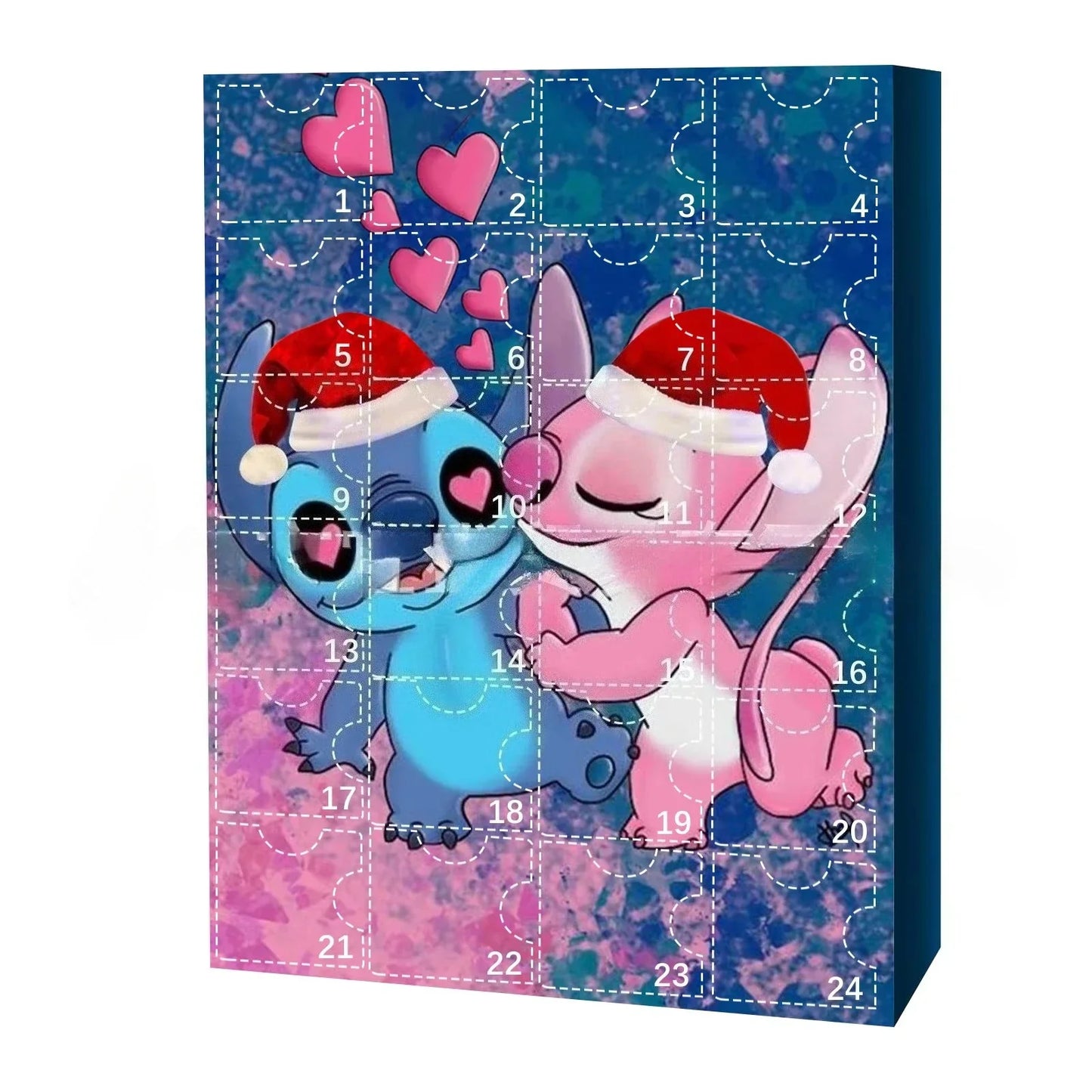 Advent Calendar Stitch Mini Figures 24 Days Christmas S - Tophatter Daily Deals