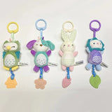 Animal Rattle Newborn Sensory Toys Soft Travel Toy Set - Tophatter Daily Deals
