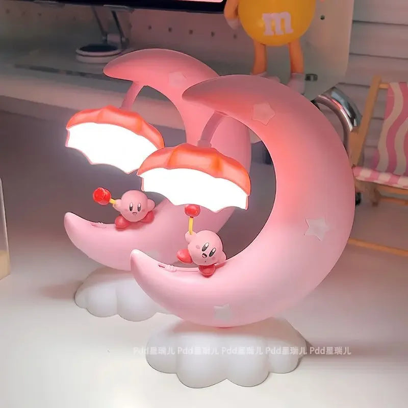 Kirby Moon Night Light Lamp Anime - Tophatter Daily Deals