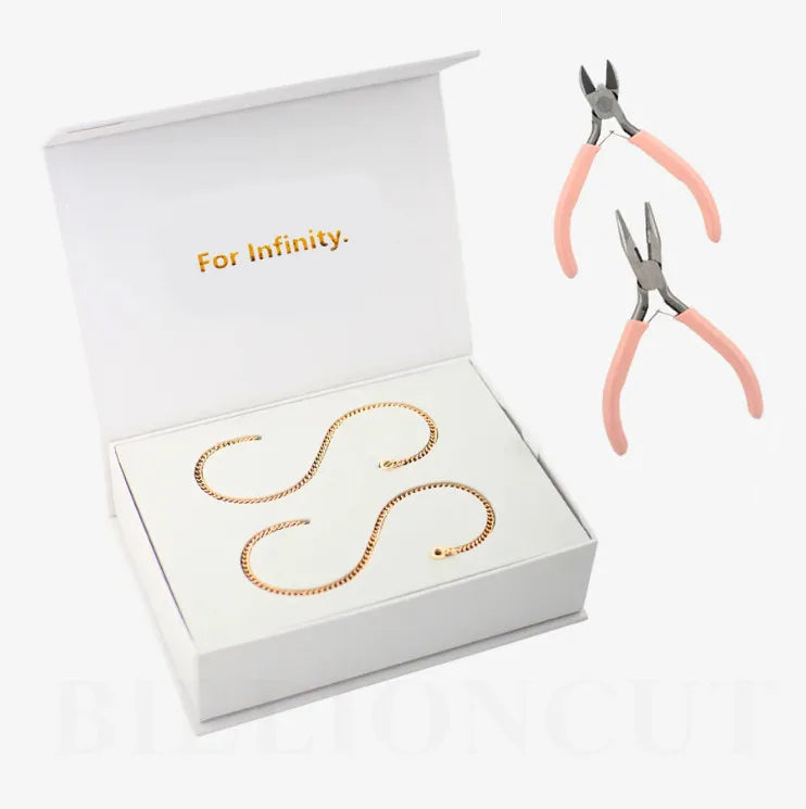 DIY Couple Bracelet Kit Valentine 2025 Eternal Gift - Tophatter Daily Deals