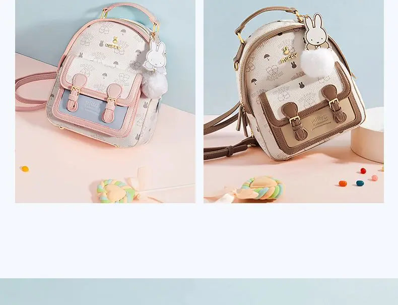 Miffy PU Leather Backpack Animals - Tophatter Daily Deals