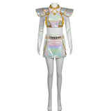 Lightweight Flattering Women Cosplay Set - Holographic PVC Zoey Costume - Tophatter Daily Deals