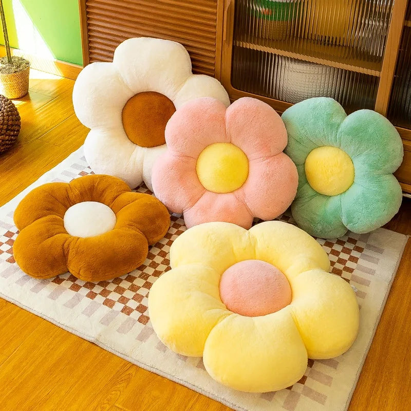 Sunflower Flower Cushion Flowers - Tophatter Daily Deals