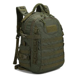 35L Waterproof Camo Hiking Backpack Green Backpacks - Tophatter Daily Deals