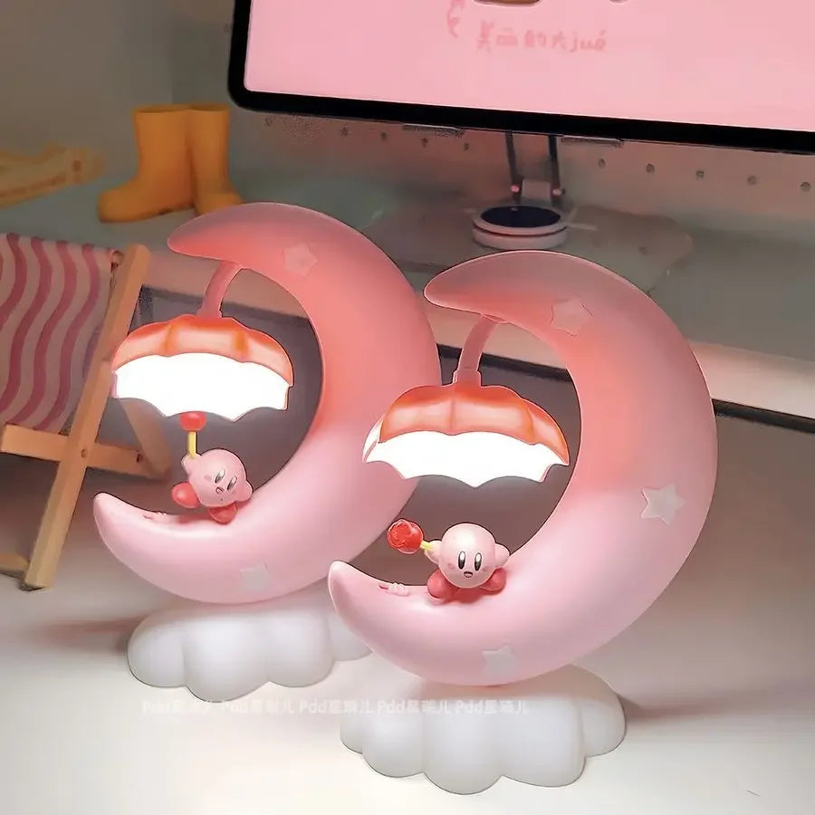 Kirby Moon Night Light Lamp Anime - Tophatter Daily Deals
