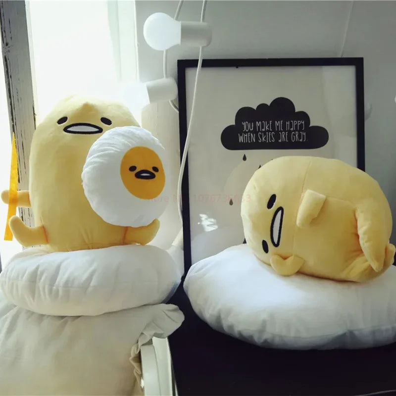 Sanrio Gudetama Plush Pillow Food - Tophatter Daily Deals